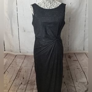Calvin Klein black sparkly dress